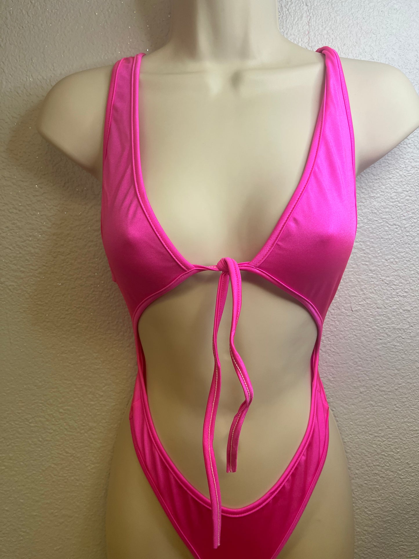 Tie In Front One Piece
