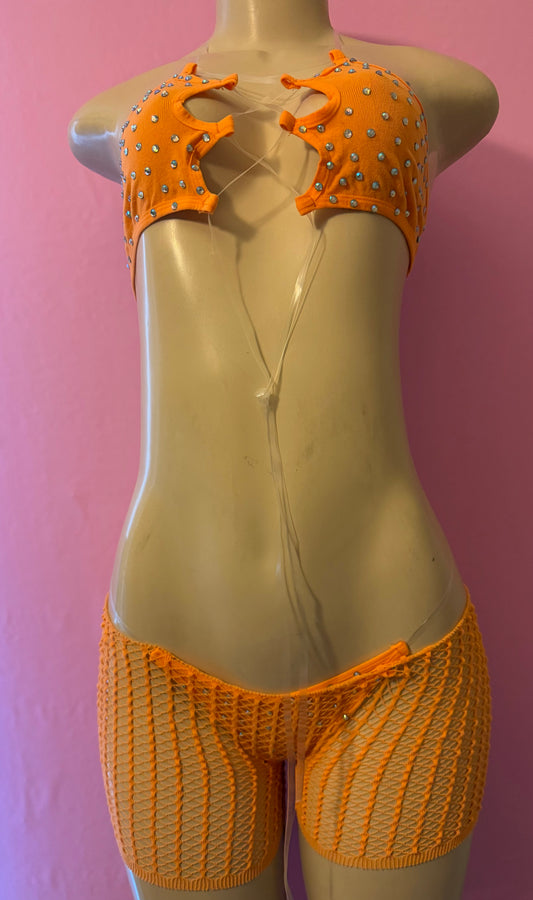 Orange 3 piece Set